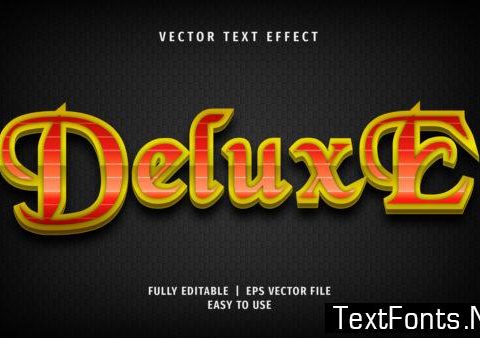 Text Effect - Deluxe Text Style