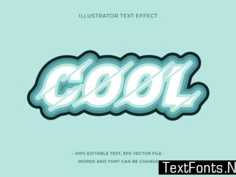 Text Effect Editable - Cool