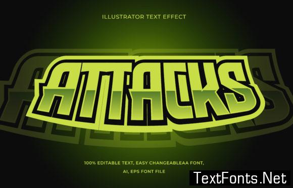 Text Effect Editable - Esports