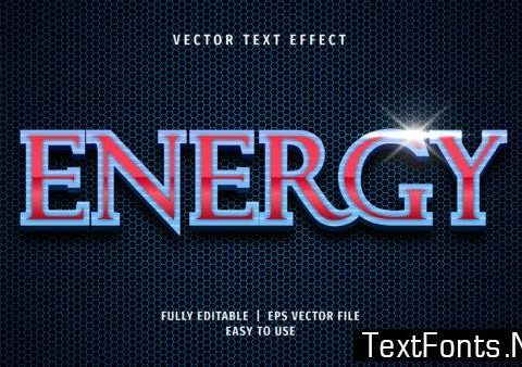 Text Effect - Energy Text Style