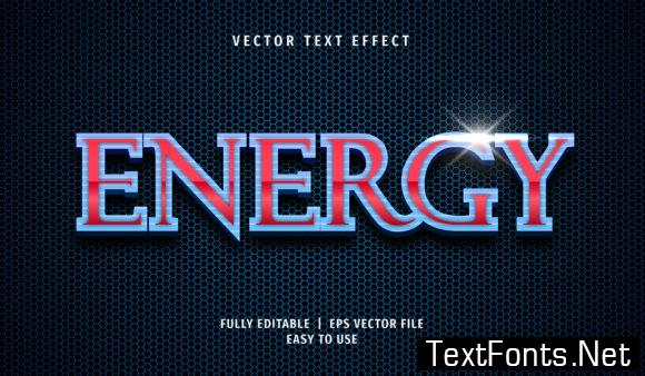 Text Effect - Energy Text Style