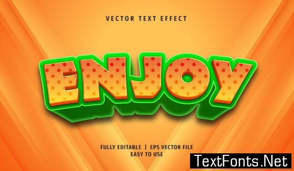 Text Effect - Enjoy Text Style