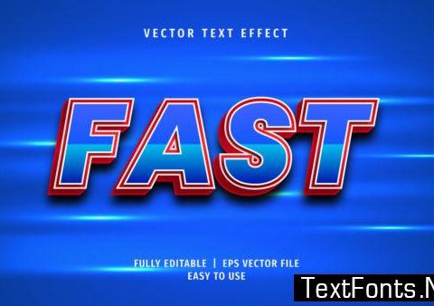 Text Effect - Fast Text Style