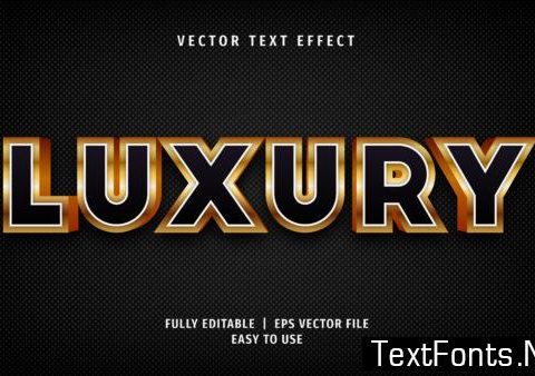 Text Effect - Luxury Text Style