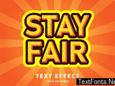 Text Effect - Modern Comic Cartoon