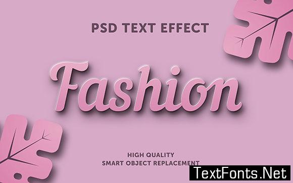 Text Effect - Pink Minimal Style