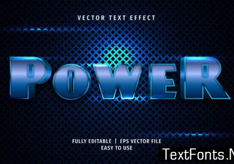 Text Effect - Power Text Style