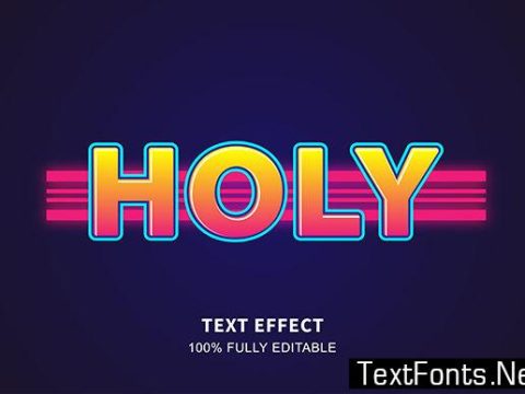 Text Effect - Retro Style