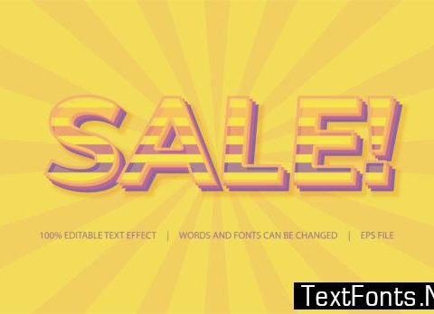 Text Effect - Sale