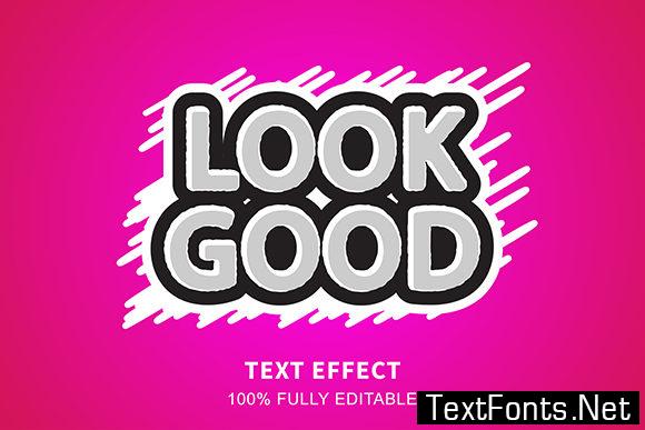 Text Effect - Sticker Scribble Style