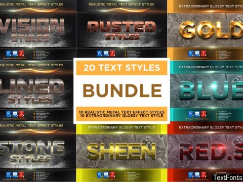 Text Effect Styles Bundle