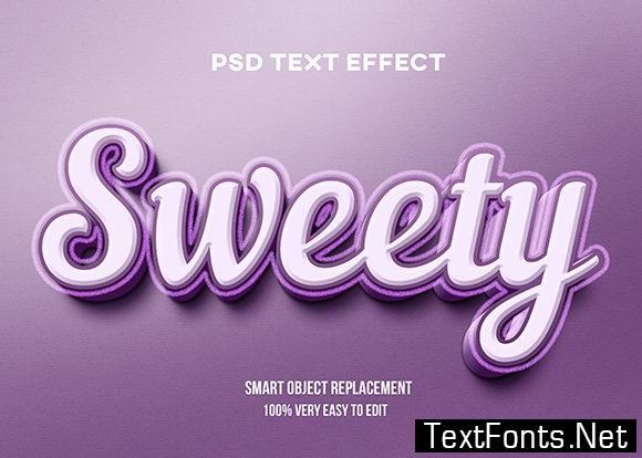 Text Effect - Sweety Pastel Text Style