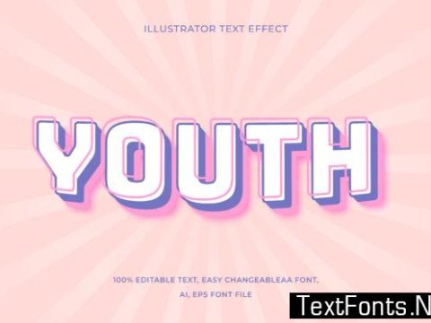 Text Effect - Youth Style