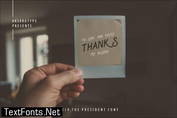 The President Font