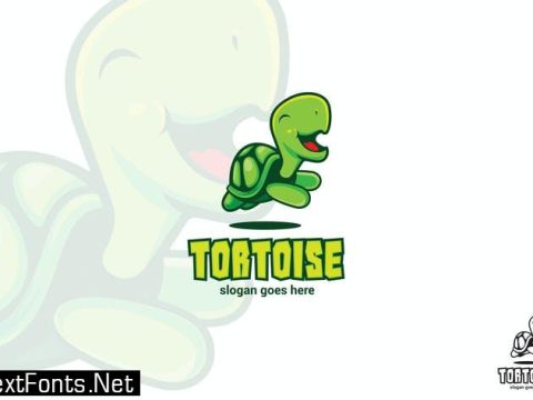 Tortoise Vector Logo Mascot