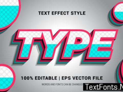 Type Text Effect Style