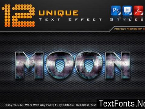 Unique Text Effect Styles (12)