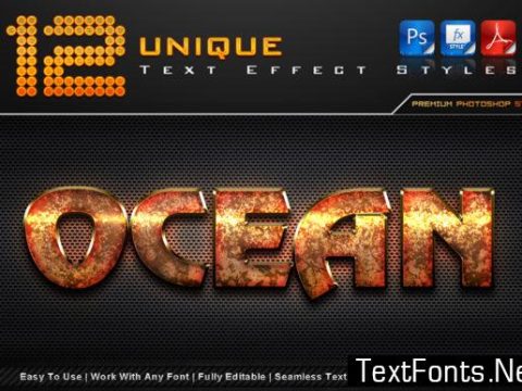 Unique Text Effect Styles (5)