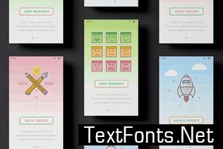 UX UI - Onboarding Mobile Screens 6557DMV