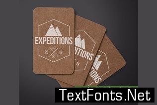 Vintage Hiking Logo / Expedition Label Templates