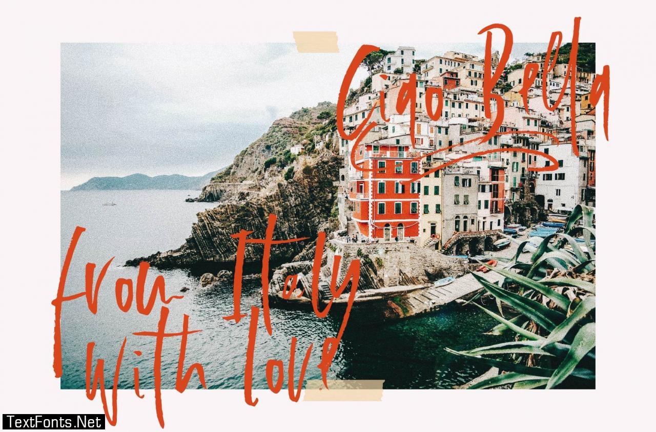 Wanderlust Font Set 2123942