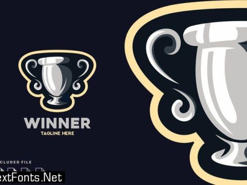 Winner Champs - Logo design vector CJZFXEG