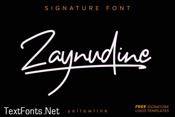 Zaynudine Font