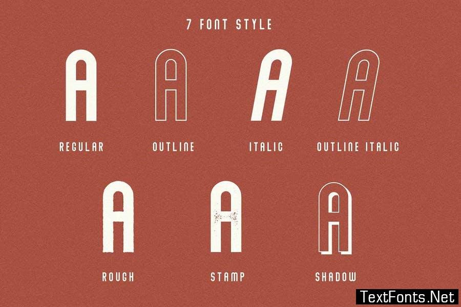 Abraham Font Family