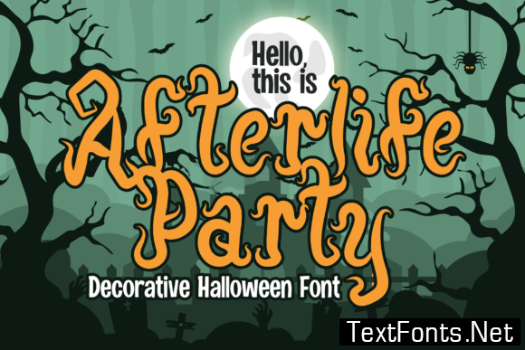 Afterlife Party Font