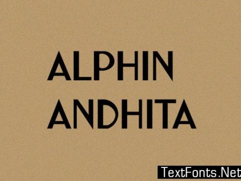 Alphin Andhita Font