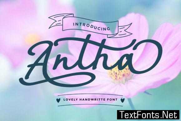 Antha Font