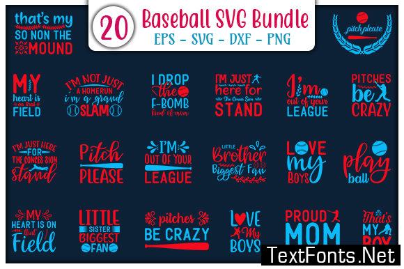 Baseball Quotes Design Bundle