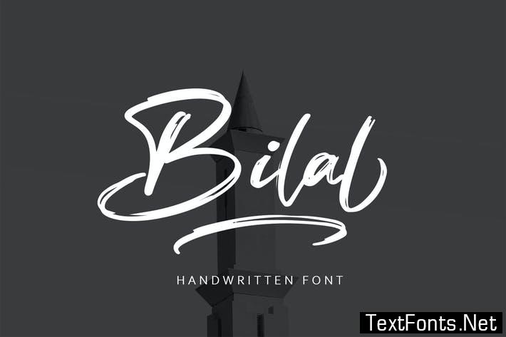 Bilal Brush Handwritten Font