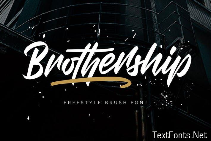 Brothership - Freestyle Brush Font