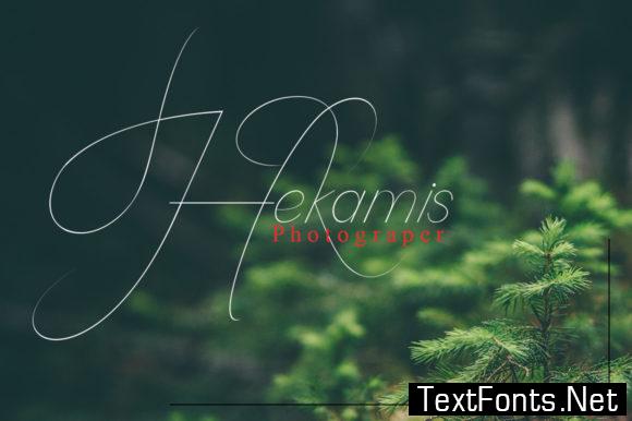 Camelia Script Font