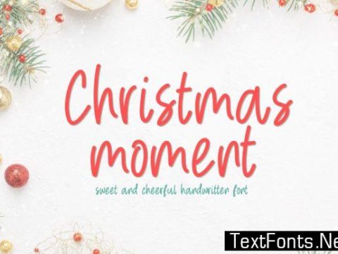 Christmas Moment Font