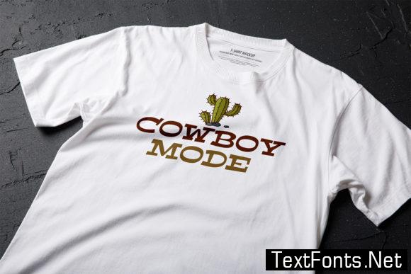 Cowboy Kids Font