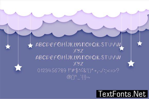 Cutie Unicorn Font