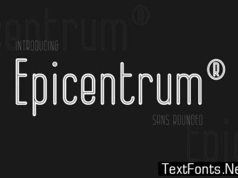 Epicentrum Font