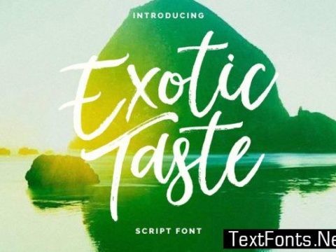 Exotic Taste Font