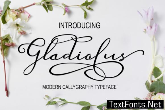 Gladiolus Font