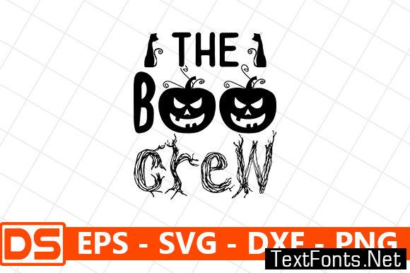 Halloween Quote Design, the Boo Crew