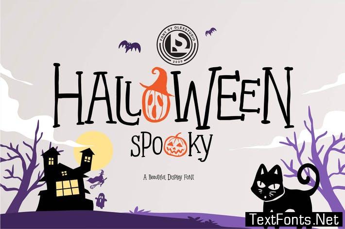 Halloween Spooky - Display Font