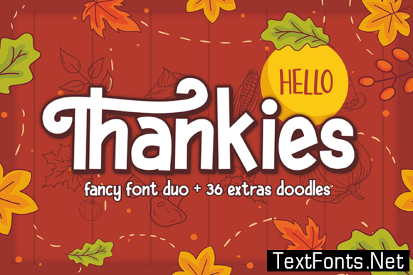 Hello Thankies Font