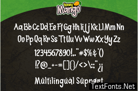 Honey Mango Font