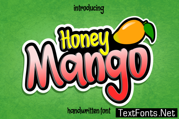 Honey Mango Font