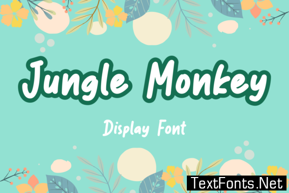 Jungle Monkey Font