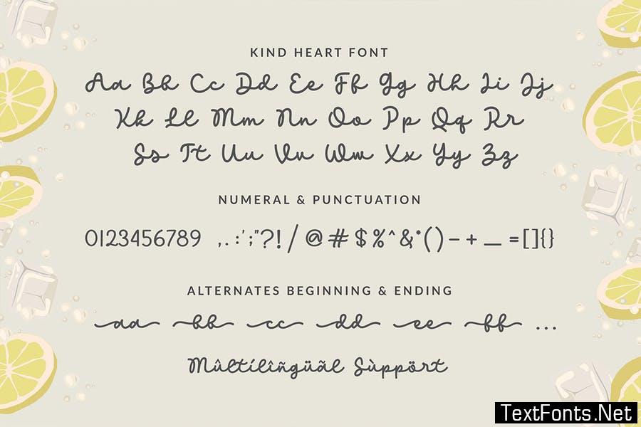 Kind Heart Font