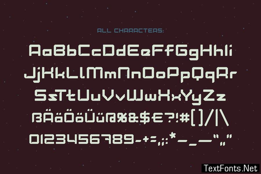 Lost In Space Font