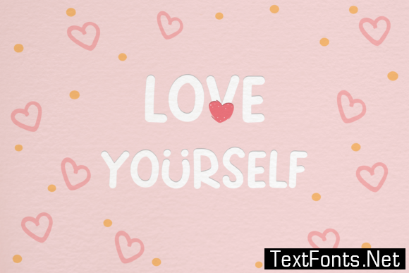 Love Yourself Font